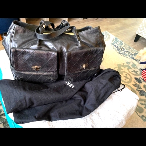 CHANEL POCKETS IN THE CITY BAG JUMBO - Picture 7 of 14